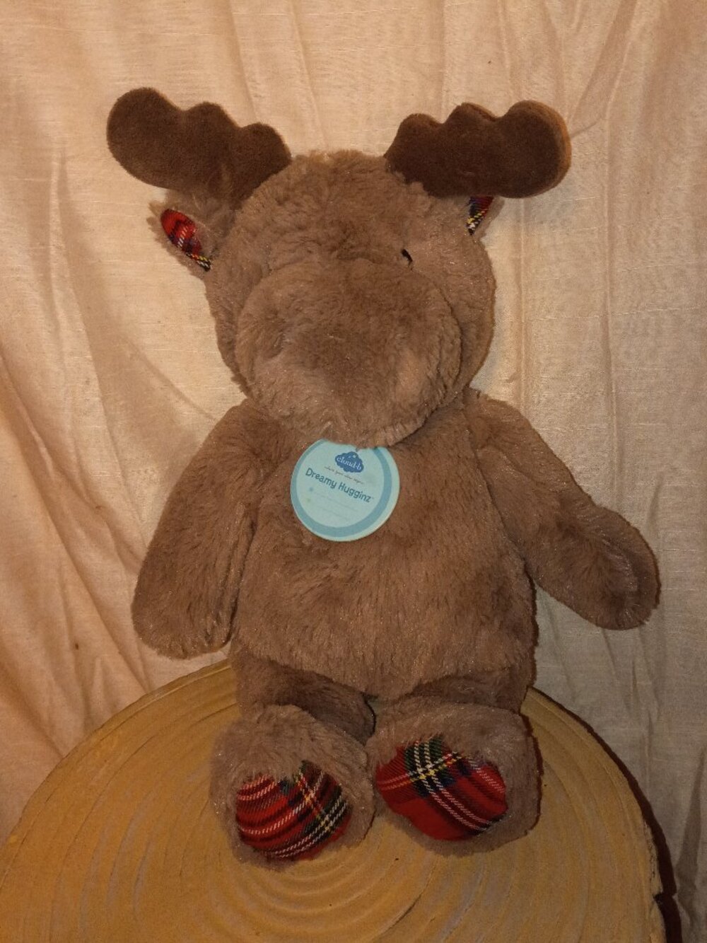 Cloud B Dreamy Hugginz Moose Plush